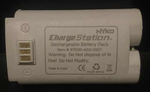 Batteria ricaricabile bianca